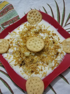 दही पापडी चाट (Dahi Papdi chaat recipe in Hindi) रेसिपी मुख्य फोटो