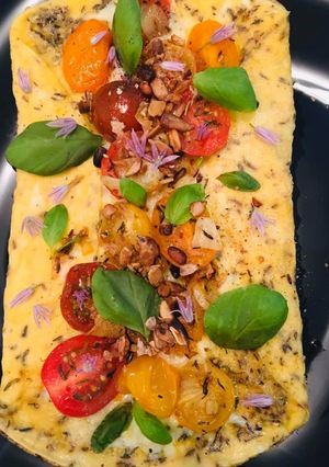 Une photo de Omelette aux Saveurs d'Italie