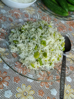 عکسی از دستور باقلا پلو