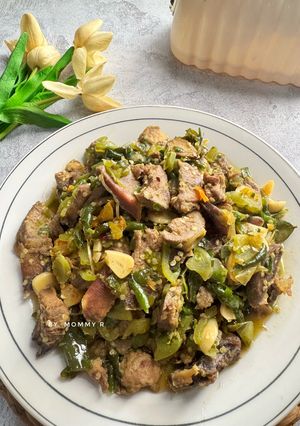 Foto resep Lidah Sapi Cabai Hijau