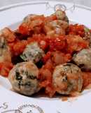 Malfattis con salsa fileto