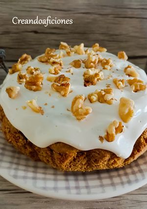 Una foto de Tarta carrot cake