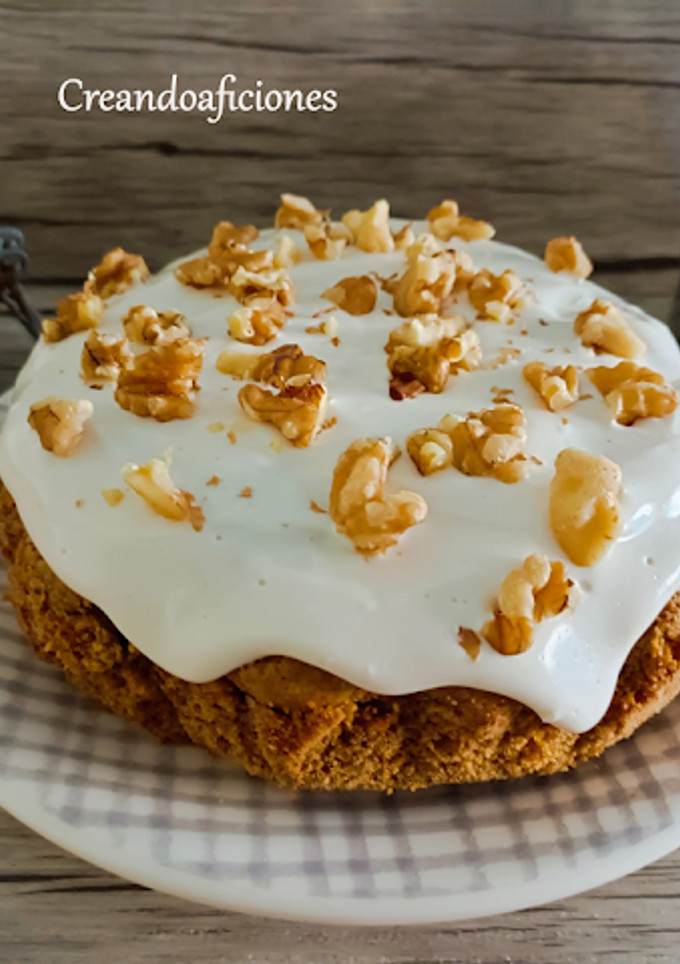 Una foto de Tarta carrot cake