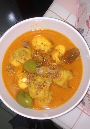 Foto resep Sayur Tahu Cabe Gendot