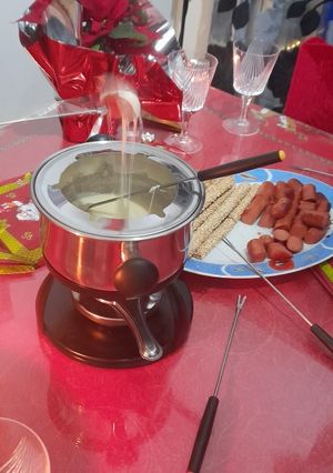 Φωτογραφία της συνταγής Φοντύ τυριών