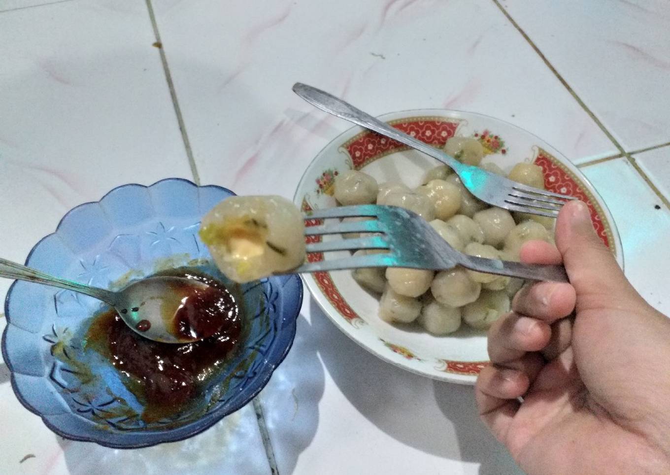 Resep Cilok Isi Keju dan Bakso