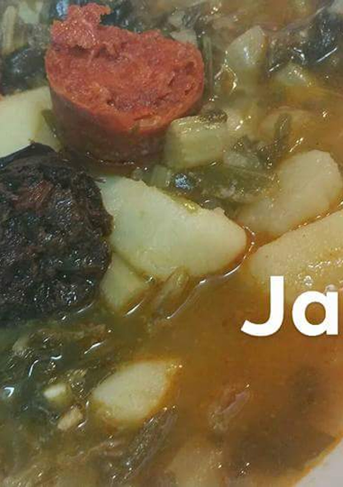 Una foto de Patatas con verdura