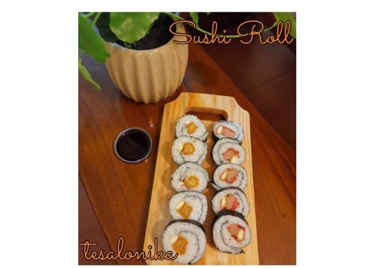 Cara Membuat Sushi Roll Yang Enak