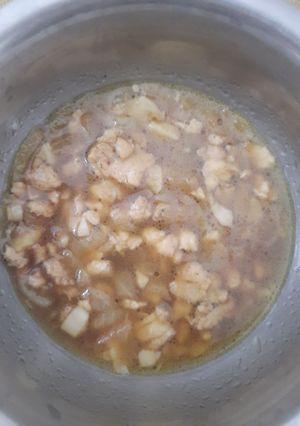 Foto resep Ayam cincang kuah kecap