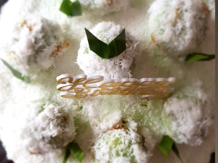 Resep Klepon cake Anti Gagal