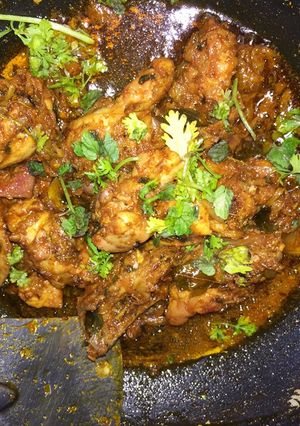 A picture of Chicken fry.