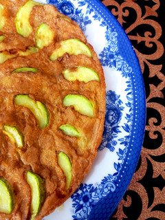 عکسی از دستور املت کدو سبز ورقه ای