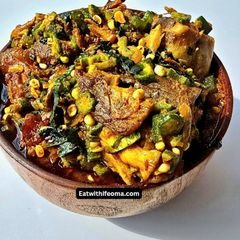 A picture of Healthy Nigerian Okra Soup Recipe.