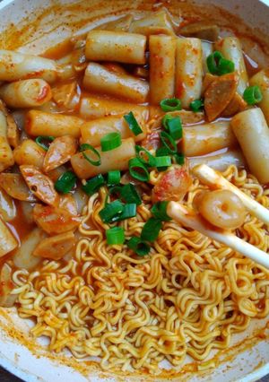 Foto resep Rabokki