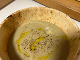Crema de champiñones y puerro