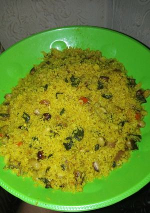 A picture of Dambun shinkafa.