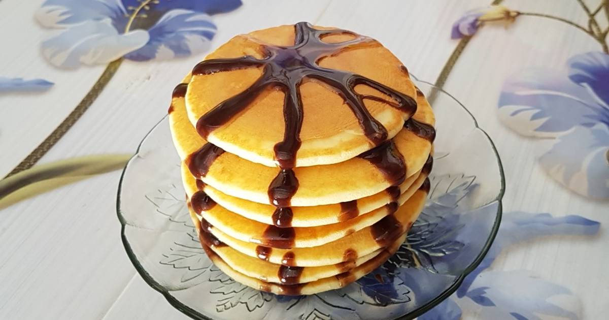 Resep Pancake tanpa baking powder atau baking soda oleh Miranda Untukmu