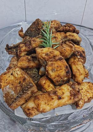 صورة لوصفة مقطعات سمك بلاعشاب