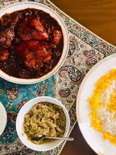 عکسی از دستور مرغ ناردونی