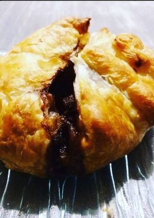 Une photo de Petit ballotin tartelette aux pommes