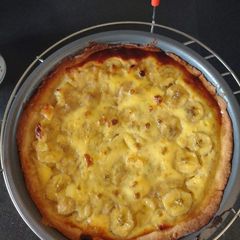 A picture of Mother's Banana pie #mycookbook.