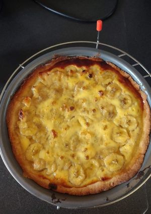 A picture of Mother's Banana pie #mycookbook.