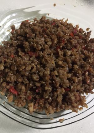 Foto resep Oncom Pedas Kering