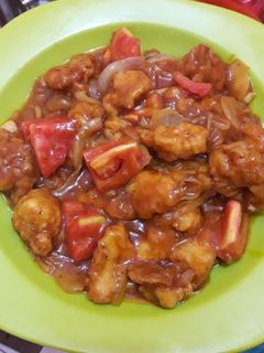 Foto resep Ayam goreng tepung asam manis