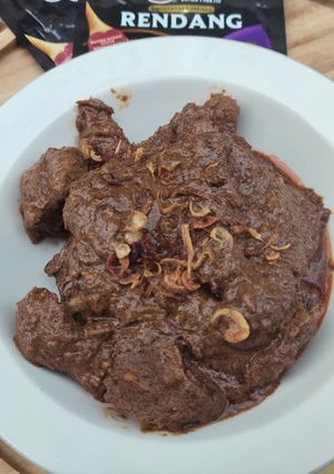 Foto resep Rendang Bumbu Praktis