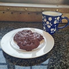 A picture of Flourless Fudge Cookies.