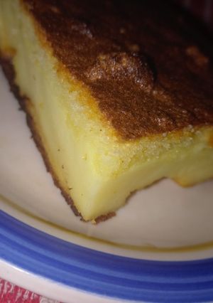 Una foto de Pastel imposible
