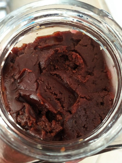 Una foto de Crema de avellanas y chocolate