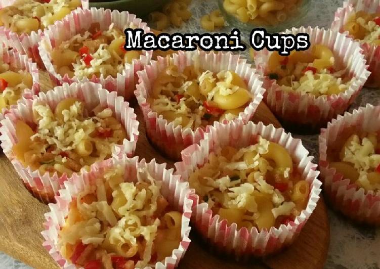 Macaroni Cups #DaporAzahZara