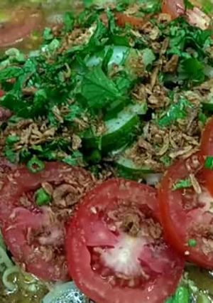 Foto resep Mie Tek Tek kuah
