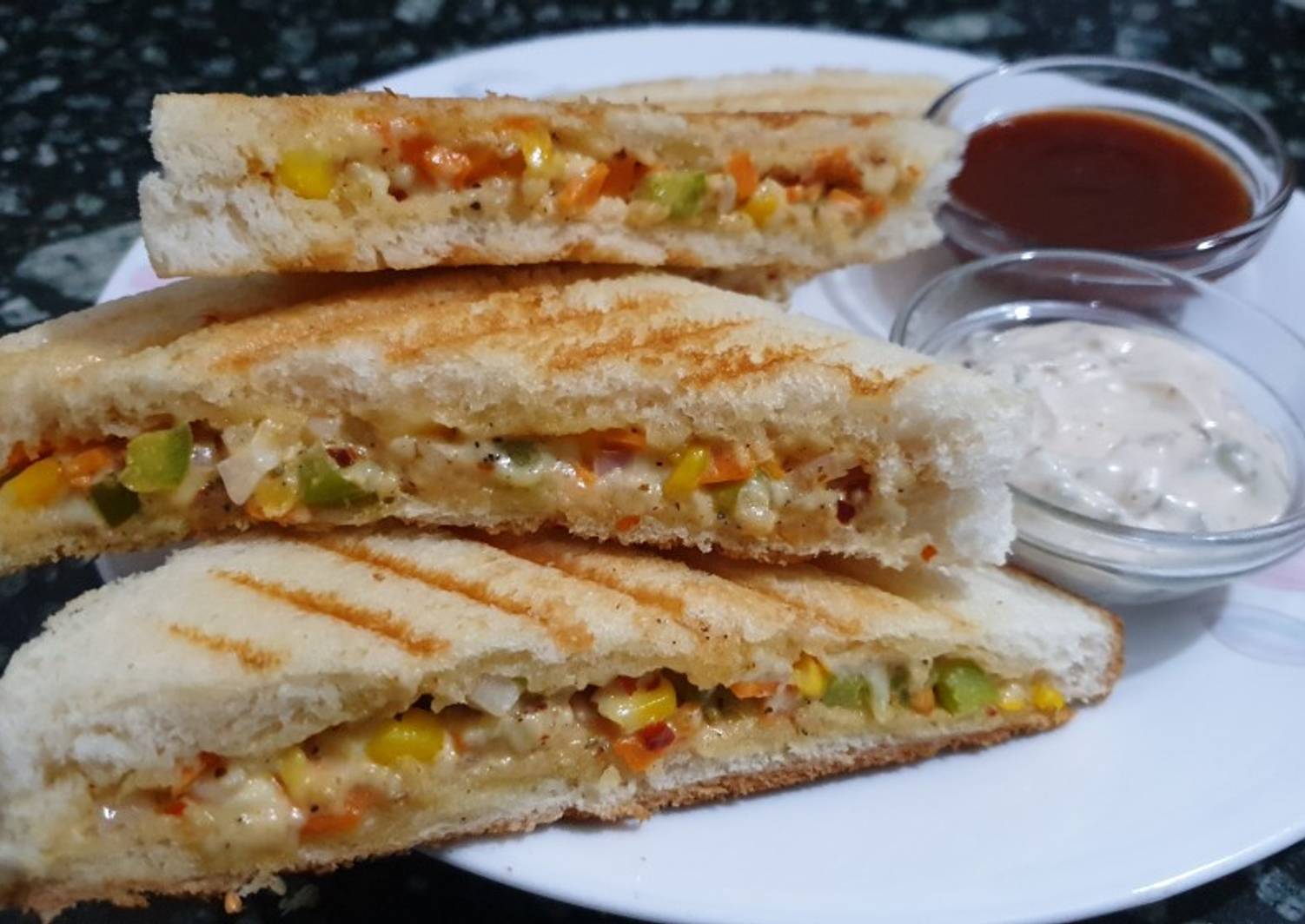 Mexican Sandwich Recipe by Zarna B V - Cookpad