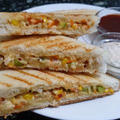 A picture of Mexican Sandwich.