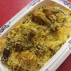 A picture of Special BBQ Chicken Biryani.