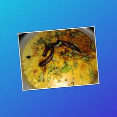 A picture of Dal khichdi.