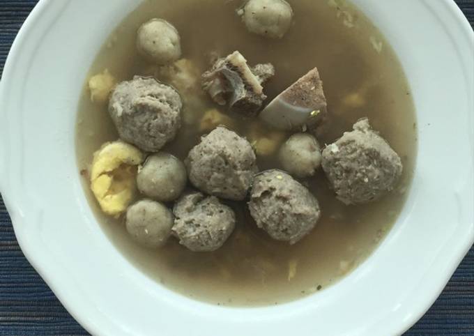 Bakso sapi kuah