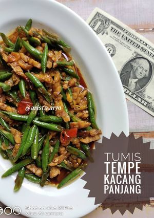 Foto resep Tumis Tempe Kacang Panjang