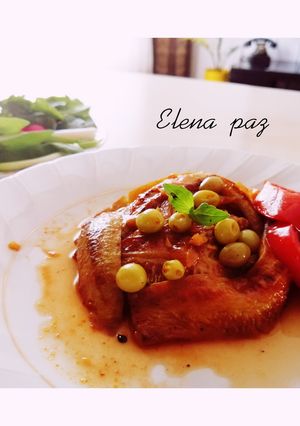 عکسی از دستور خوراک کدو سبز