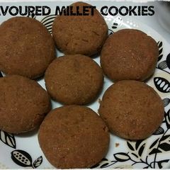 A picture of Dates Flavoured Millet Cookies.