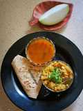White pumpkin and lentils curry (कोहळा आणि चणा डाळीची भाजी/ डाळ भाजी)