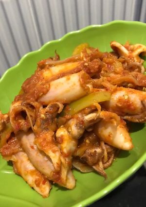 Foto resep Sambal Cumi Asin