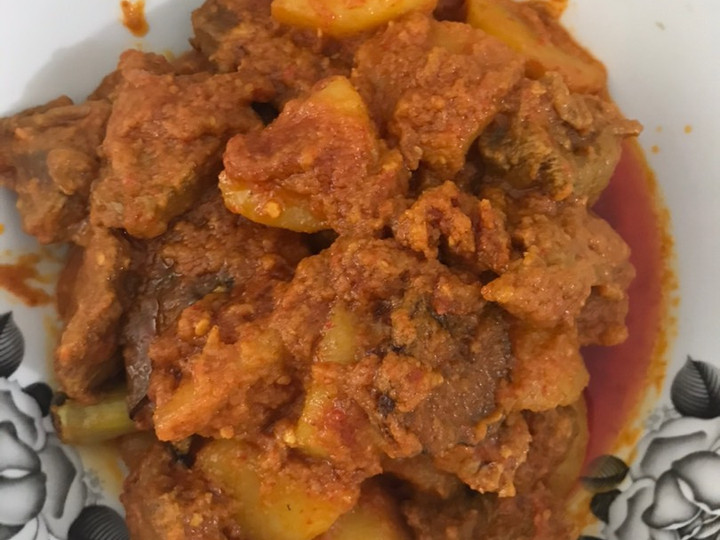 Cara Bikin Rendang daging sapi pake kentang Untuk Jualan