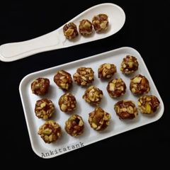 Dates and dry fruits bolls A picture of Dates and dry fruits bolls.