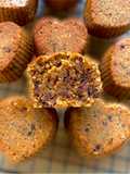 Muffin di Prugne Senza Zucchero e Gluten Free in Airfryer
