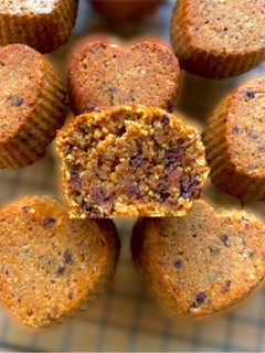 Foto di Muffin di Prugne Senza Zucchero e Gluten Free in Airfryer