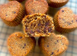 Foto di Muffin di Prugne Senza Zucchero e Gluten Free in Airfryer