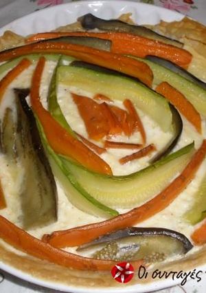 Φωτογραφία της συνταγής Τάρτα με λαχανικά